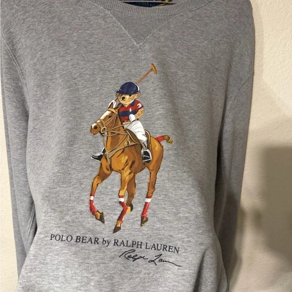 Rare Polo Ralph Lauren Bear Sweater